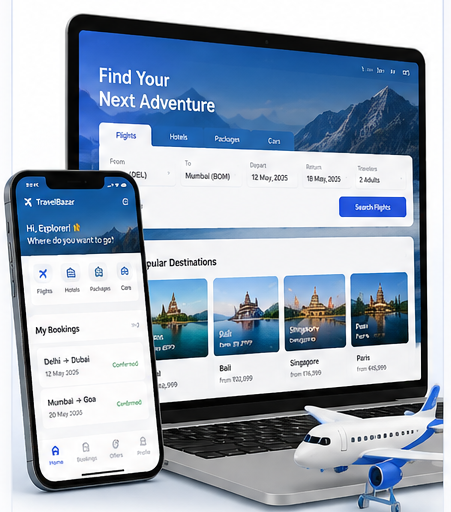TravelBazar Dashboard