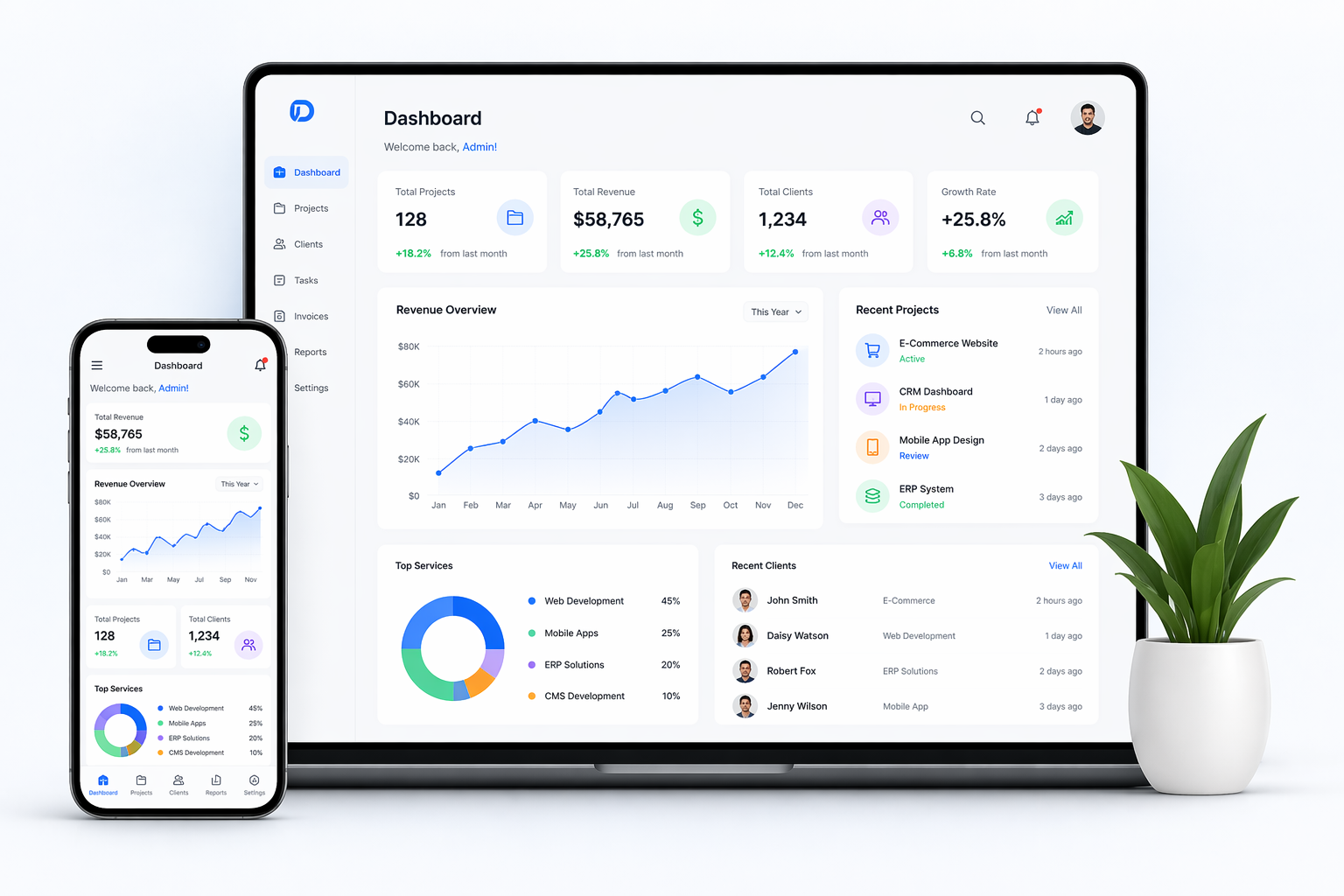 Devlok portfolio preview